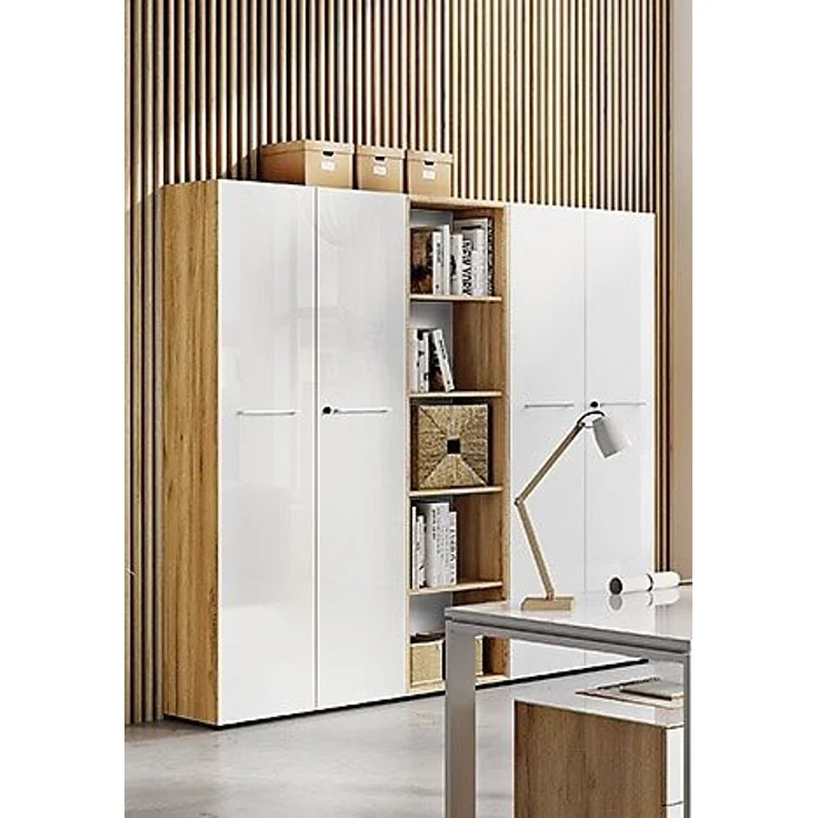 GERMANIA Bürokombination MONTERIA HT 196x37 cm bunt Komplett-Büro Büro – Bild 2