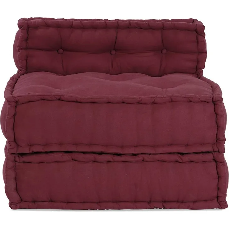 vidaXL Modulares Sofaelement Kastanienbraun 70x70x54 cm Stoff 4019030