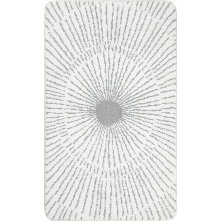 Wecon home Basics Badematte Jasbeer, Höhe 15 mm, Polyester, rechteckig, waschbar, rutschfest, strapazierfähig, pflegeleicht mit Linien Design – Bild 4