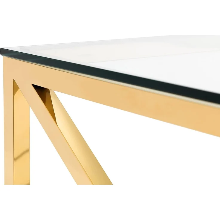 Julian Bowen Miami Couchtisch, Gold – Bild 5