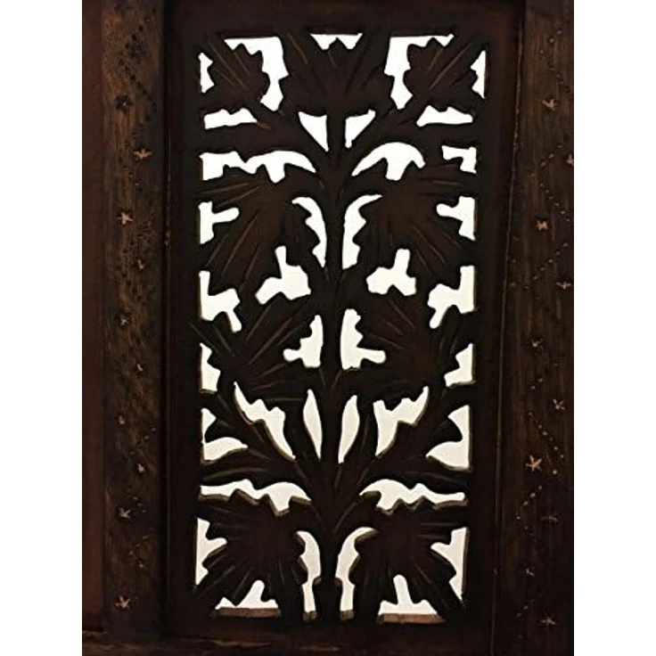 Marrakesch Orient & Mediterran Interior Paravent Orientalischer Paravent Krishna 180cm, Raumteiler, Sichtschutz, Handarbeit – Bild 6