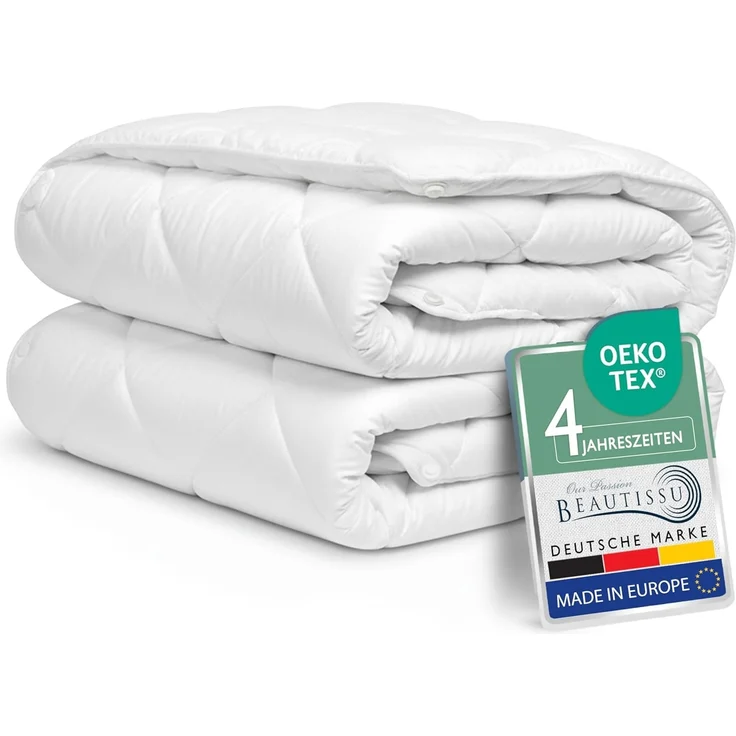 Beautissu BeauNuit JD Bettdecke 4 Jahreszeiten 135x200 cm – Bild 1