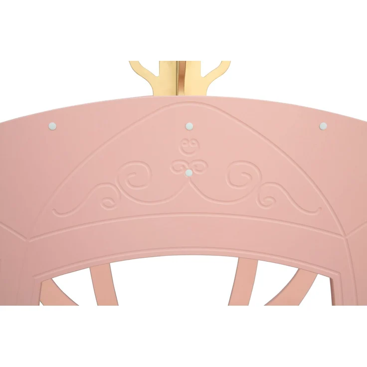 Kinderbett Prinzessin Kutsche in Rosa – Bild 6
