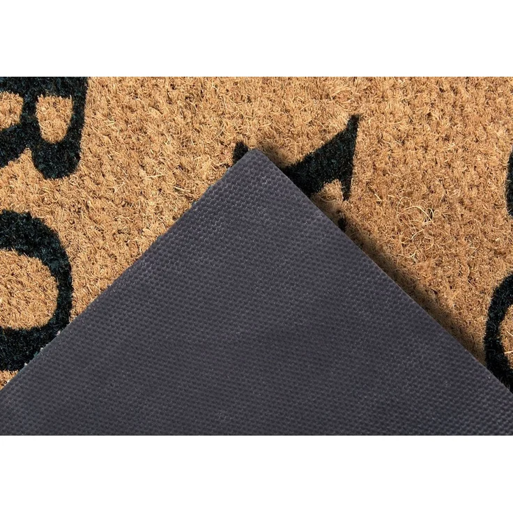 HANSE Home Fußmatte Mix Mats Kokos Prosecco, Türmatte, rechteckig, Höhe: 15 mm, Kokos, Schmutzfangmatte, Outdoor, Rutschfest, Innen, Kokosmatte, Flur – Bild 2