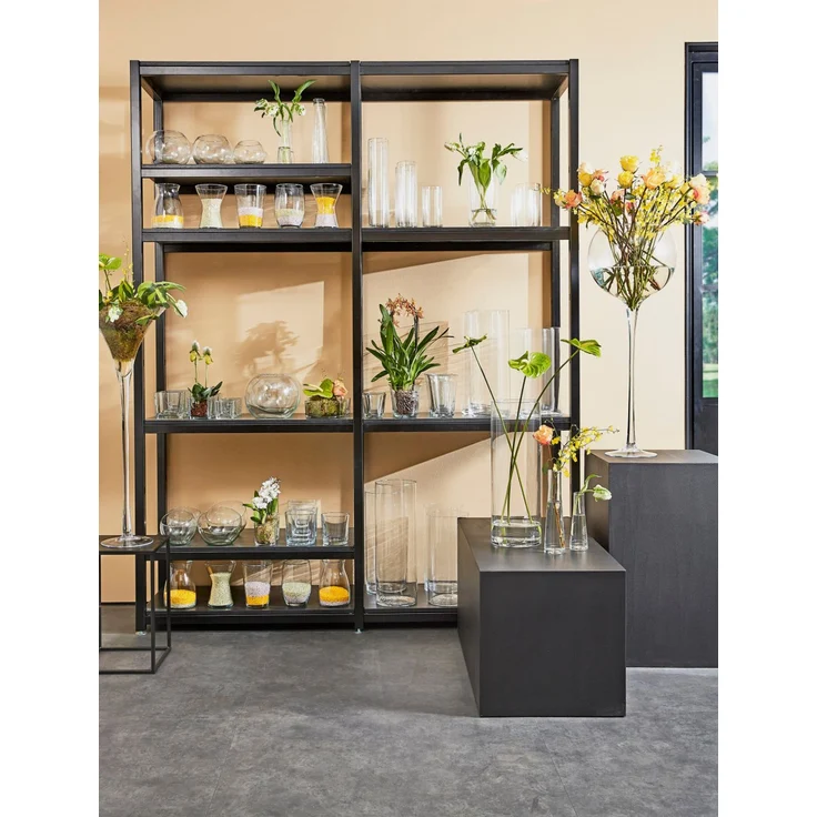 Mica Vase Charly Zylinder Glas 48 x 19 cm – Bild 2