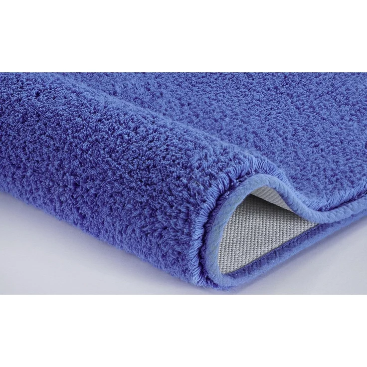 Kleine Wolke Badematte Kansas, Höhe 15 mm, rutschhemmend beschichtet, fußbodenheizungsgeeignet, Baumwolle, rechteckig, Badteppich, Uni Farben, reine Baumwolle, waschbar – Bild 3