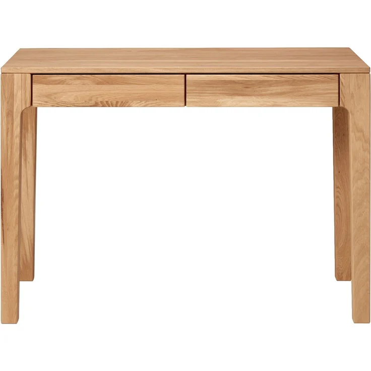 Livetastic 'KOBLENZ' Schreibtisch, Massivholz Wildeiche, 110 x 76 x 55 cm, mit 2 Schubladen – Bild 3
