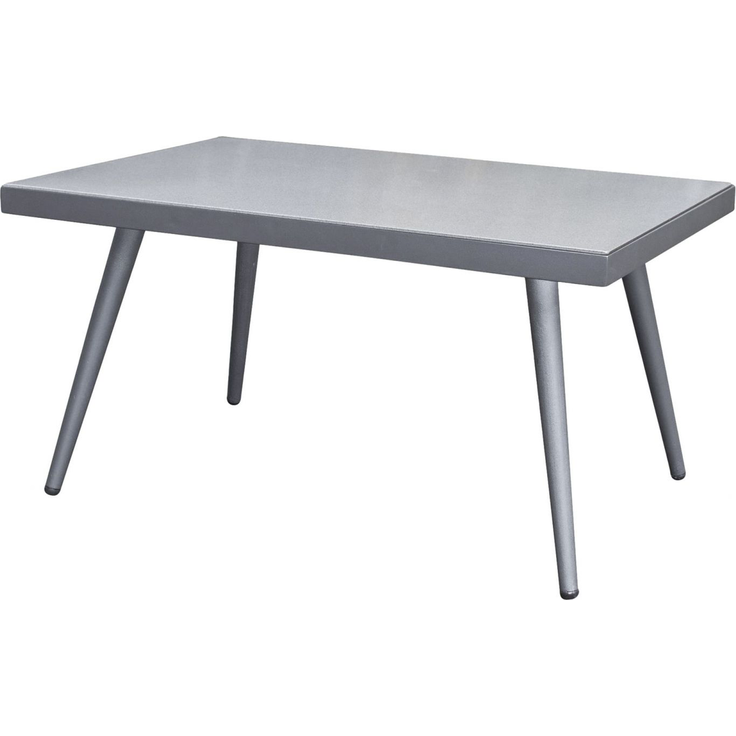 SUNERA Lounge, 3-tlg. inkl. Kissen + Couchtisch, Stahlgestell dunkelgrau – Bild 5