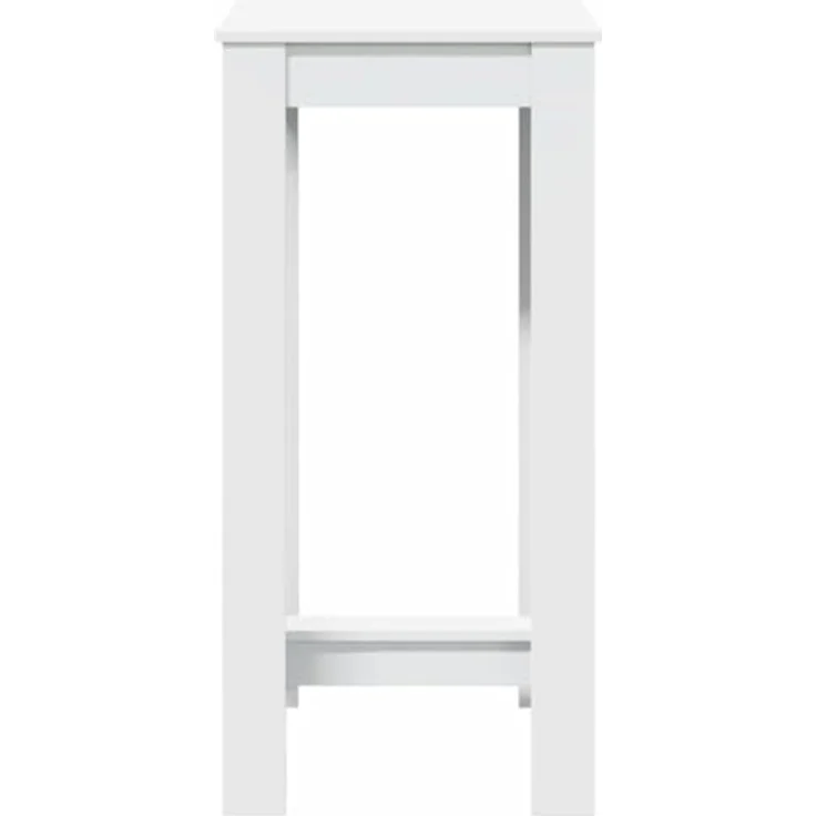 vidaXL Bartisch Weiß 51x50x103,5 cm Holzwerkstoff 854400 – Bild 6