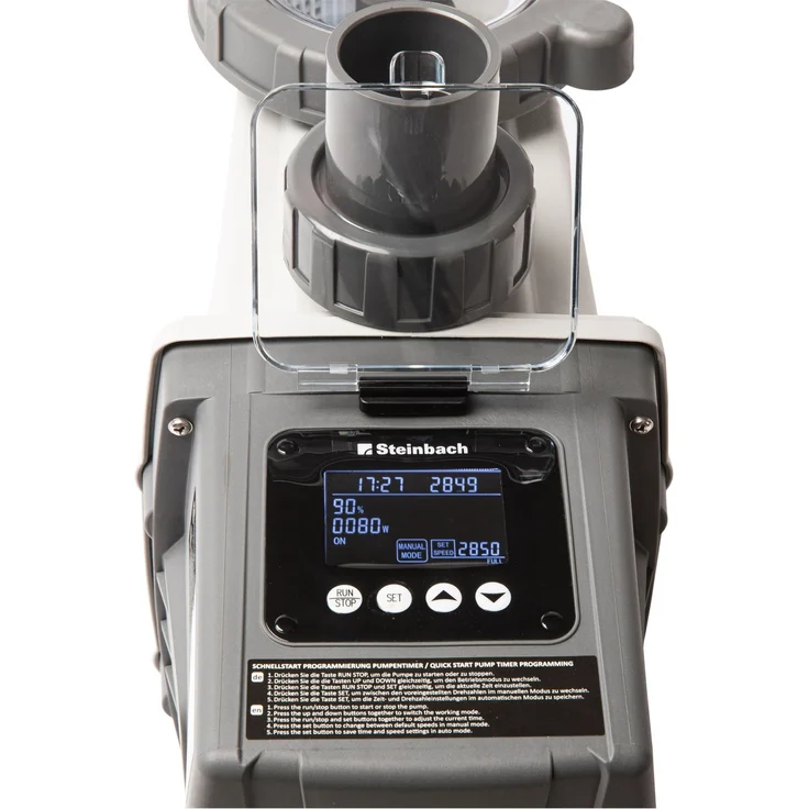 Steinbach Inverter Filterpumpe Smart Pro 7,5 | für Pools bis 63.000 Liter – Bild 4