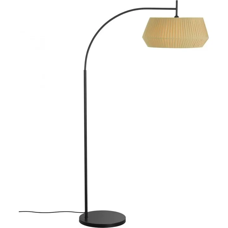 Nordlux DICTE Stehlampe beige Textil E27 mit Kabelschalter 103,5x53x180cm