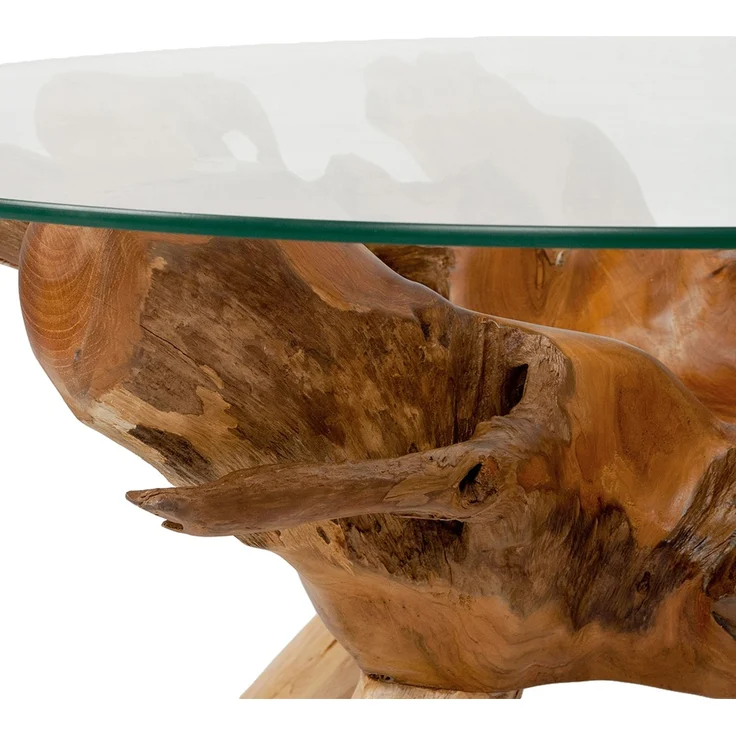 Glasplatte TERRY 80cm Rund Gehärtetes Glas Scheibe Kaminplatte Bodenplatte – Bild 7
