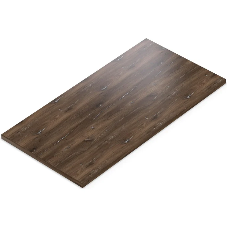 AUPROTEC Tischplatte 19mm Eiche Bijoux 200x60 cm I Spanplatte mit 2mm ABS Kante & PU-Verleimung I melaminharzbeschichtet I robust & wasserabweisend