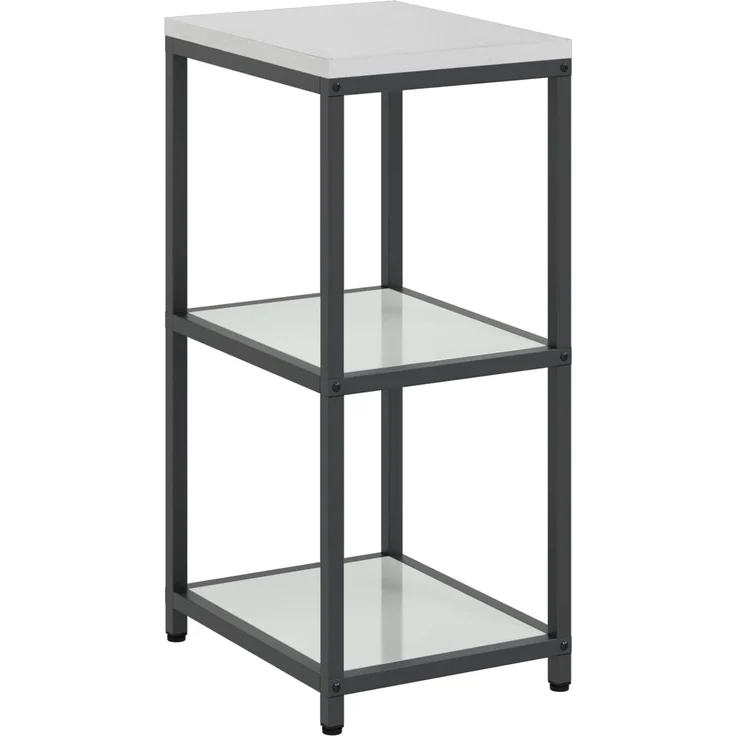 vidaXL Küchenregal HATTEM Silber 40 x 50 x 92 cm Stahl 874973 – Bild 2