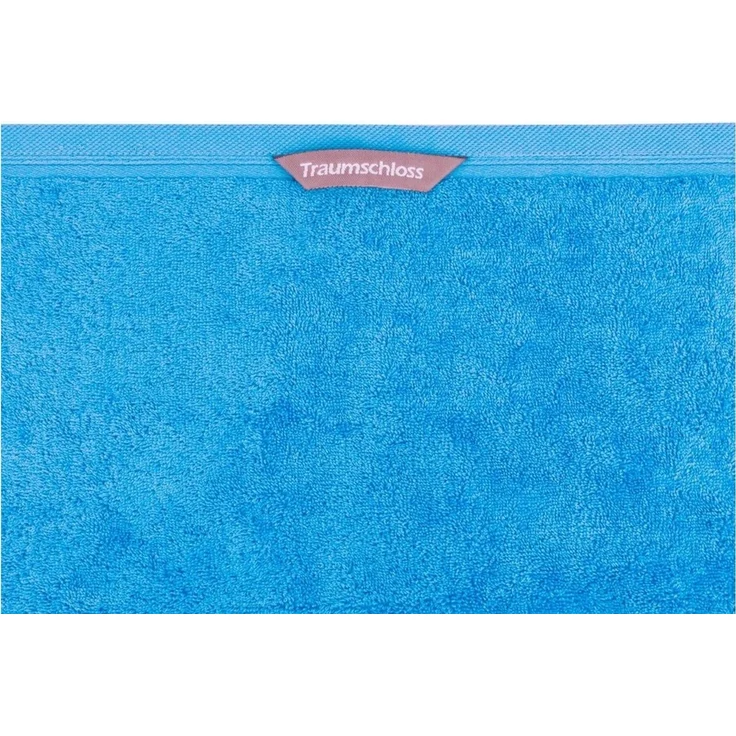 Traumschloss Frottier-Line, Frottier (1-St), Flauschig weich & angenehm zur Haut, 1x Gästehandtuch, Hellblau, 50x100 – Bild 3