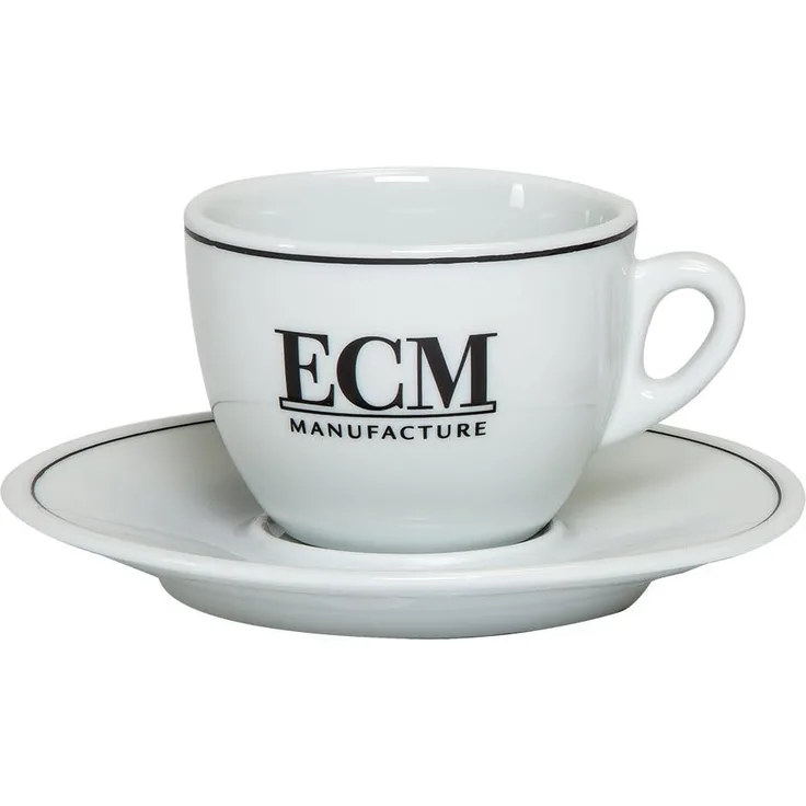 ECM Cappuccinotassen-Set (Tasse und Untertasse, 6 Stück)
