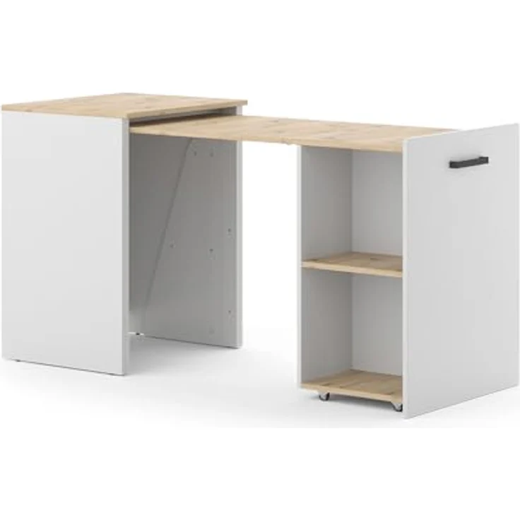 Esstisch Adam Greige/Artisan 60 x 50.4 cm ausziehbar Vicco – Bild 2