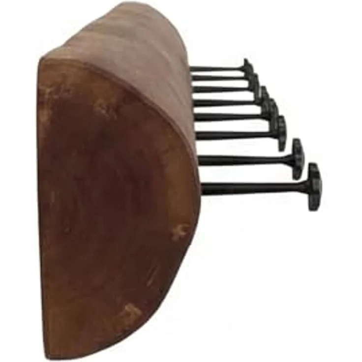 Licht-Erlebnisse Wandgarderobe DALIKA (1 St), Hakenleiste 100 cm Treibholz Handarbeit – Bild 5