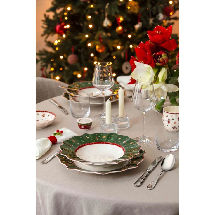 Villeroy & Boch Toy's Delight Suppenteller ø 26 cm grün 6er Set – Bild 2