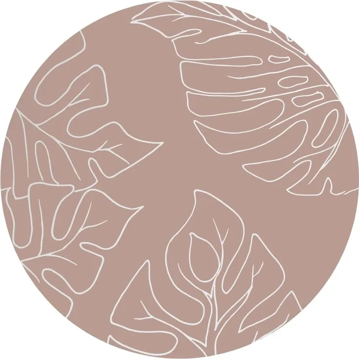 Toddlekind Clean Wean Hochstuhlunterlage - Jungle Series Nude