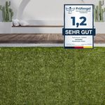 Kunstrasen Rasenteppich 200x300 cm Grün Outdoor Balkon Camping Hochwertig