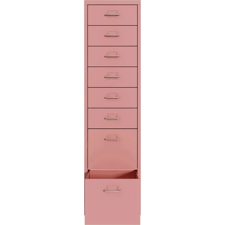 Rollcontainer Kökar mit 8 Schubladen 109x28x41 cm Rosa [en. casa] – Bild 6