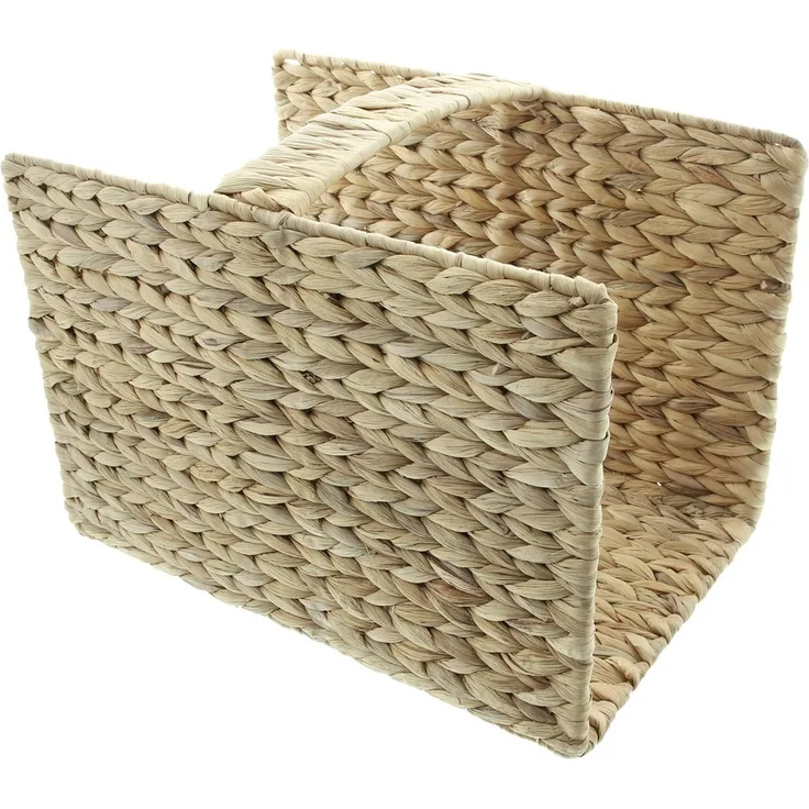 Kaminholzkorb "Wasserhyazinthe" Korb Aufbewahrungskorb Holz aufbewahrung