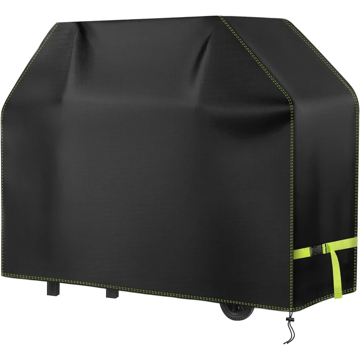 Grill Abdeckhaube, VDISRR Wetterfest Grillabdeckung, 420D Oxford Gasgrill Abdeckplane, Wasserdicht Grillschutzhülle, 117 x 66 x 117 cm, reißfest, UV, Schutz vor Verblassen, Rost und Schimmel – Bild 1