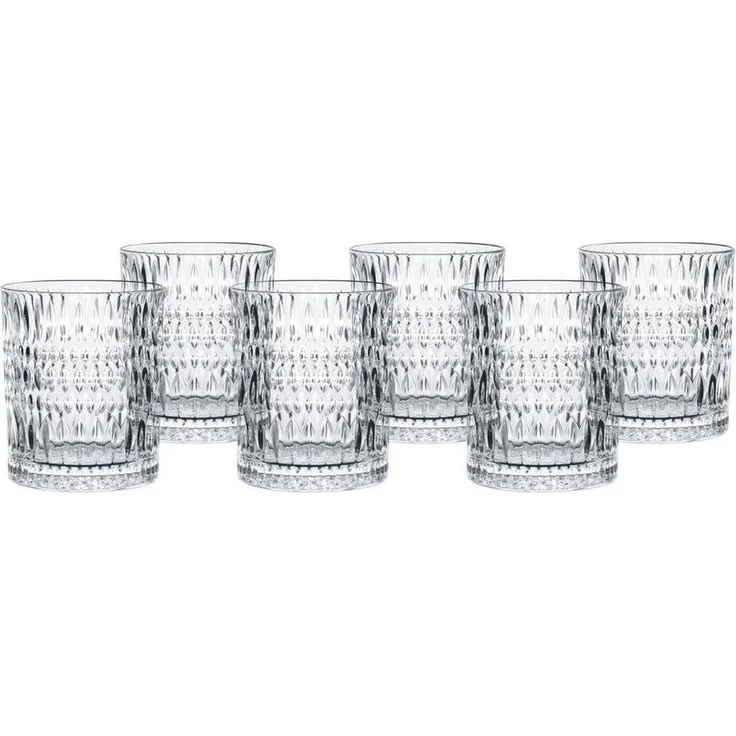 Nachtmann Glas 105397 Ethno, Kristallglas, Kristallglas, spülmaschinenfest, 6-er Set – Bild 1