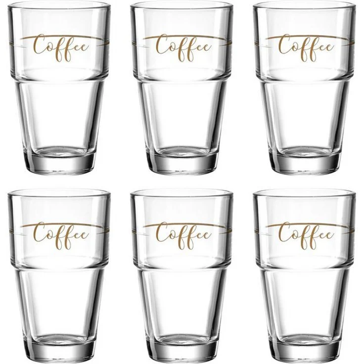 Leonardo SOLO Becher 410 ml Coffee 6er Set – Bild 4