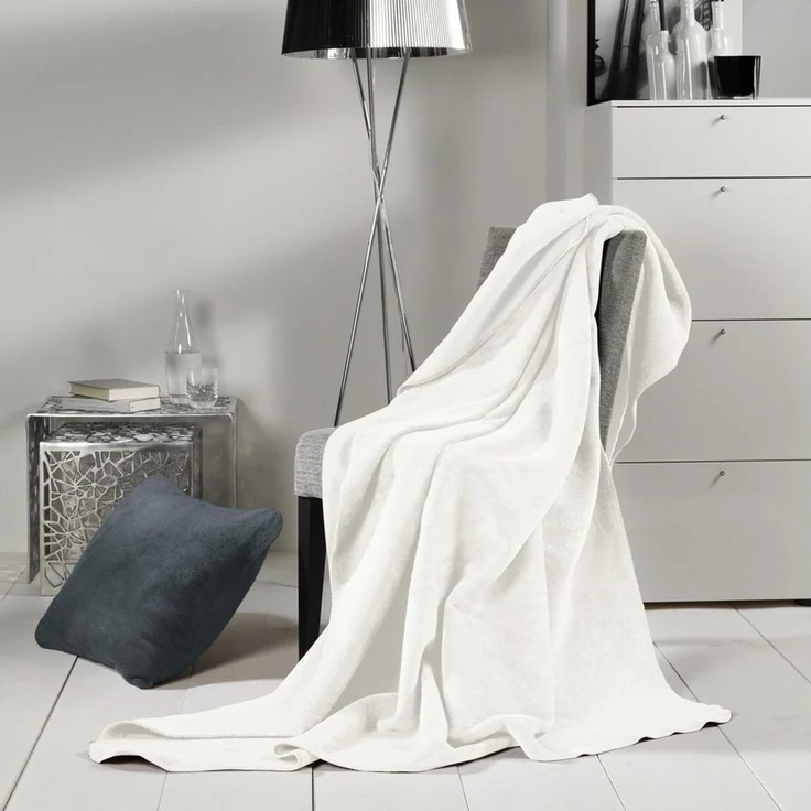 Wohndecke Wohndecke "Brescia" 2er-Pack, Erwin Müller, Baumwolle Uni – Bild 2