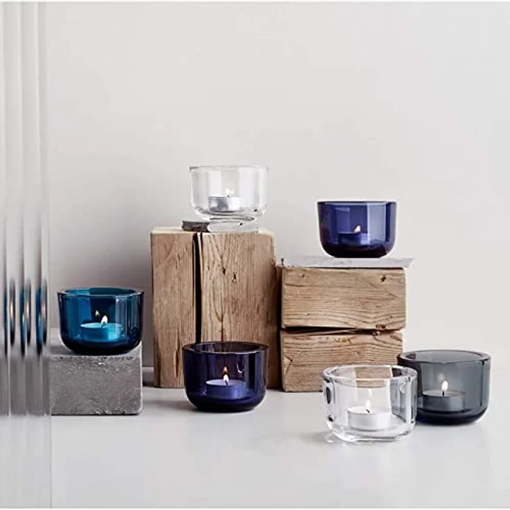 iittala Valkea Windlicht 60 mm grau – Bild 4