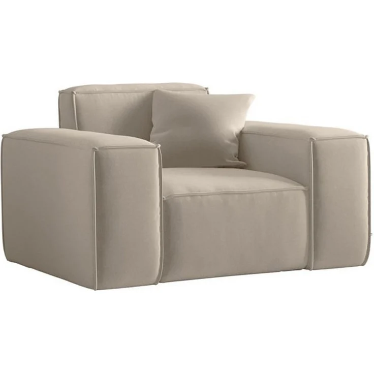 Sessel Designersessel CELES PREMIUM in Stoff Opera Velvet Beige – Bild 4