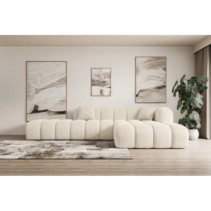 ALTDECOR Ecksofa OLEA-L2, Sofa Praktische Bequeme Funktionsecke Couch L-Form Eckcouch, Corner Sofa U-Form Vielseitige Sofa Wohnlandschaft Wohnzimmer
