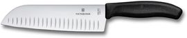Victorinox 'Swiss Classic' Santokumesser, Edelstahl schwarz, 17 cm