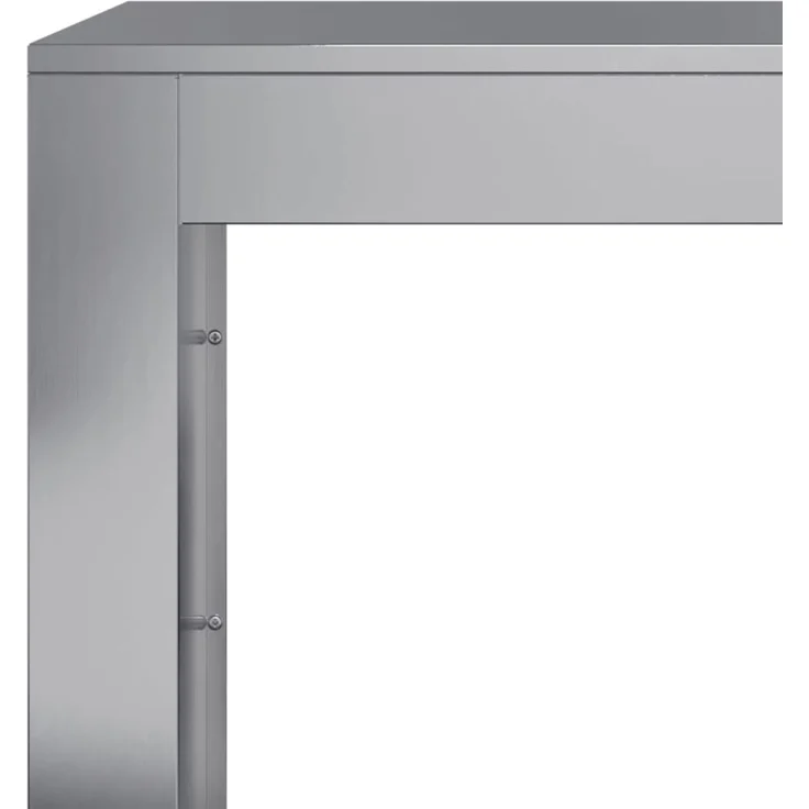vidaXL Brennholzregal 100x40x100 cm Verzinkter Stahl 850973 – Bild 6