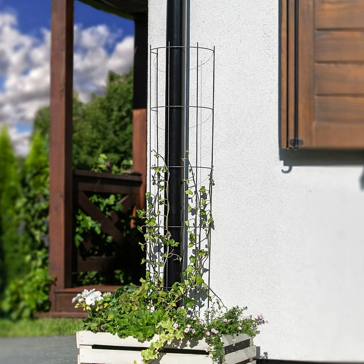 KADAX Garten-Pergola-Säule für Blumen, Rosen, 120 cm – Bild 2
