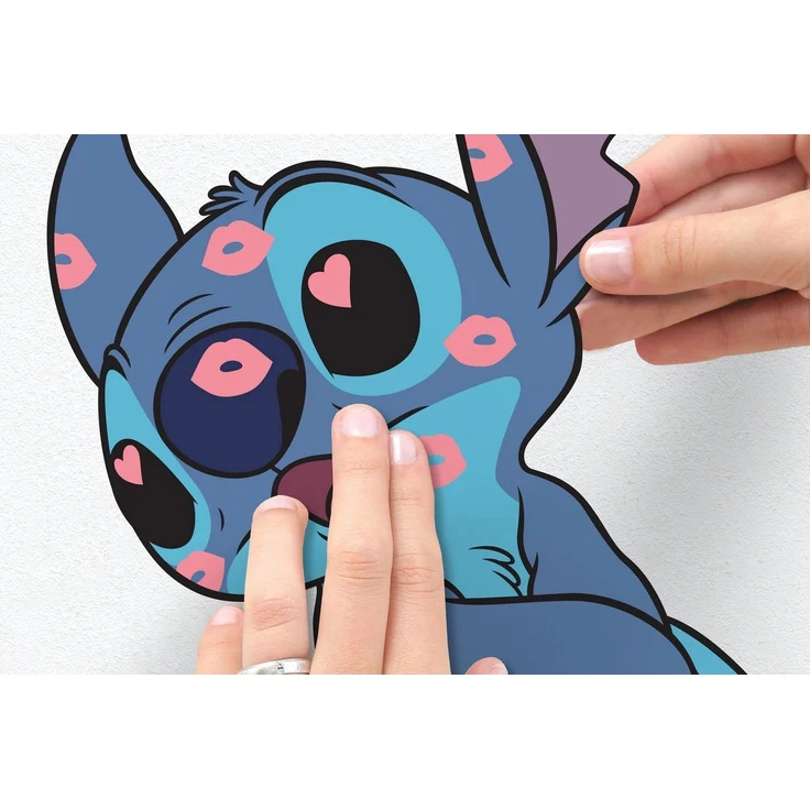 Komar Wandtattoo Stitch in Love - Größe 50 x 70 cm (43 St), Künstler: Komar, selbstklebend, Wandsticker, Kinderzimmer – Bild 2