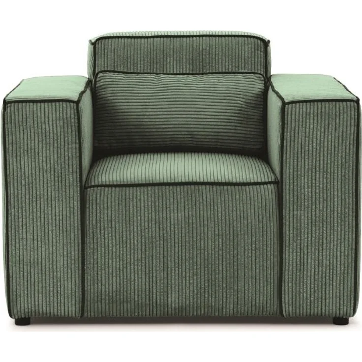 Sessel Designersessel WALDO in Stoff Poso Grün – Bild 2