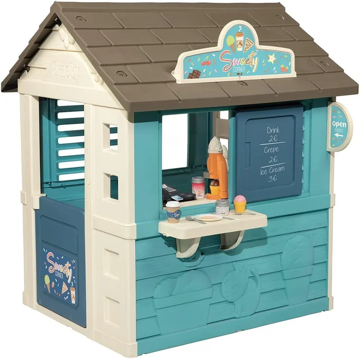 Smoby Spielhaus Sweety Corner Standspielhaus 1 Tür(en) Mehrfarbig – Bild 1