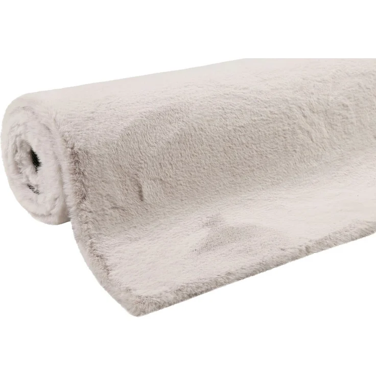 Esprit Hochflor-Teppich Alice Kunstfell, rechteckig, Höhe: 25 mm, Kaninchenfell-Haptik, besonders weich und dicht, für alle Räume – Bild 3