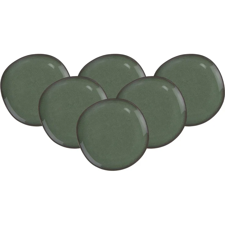 like. by Villeroy & Boch Lave vert Speiseteller ø 28 cm 6er Set – Bild 1