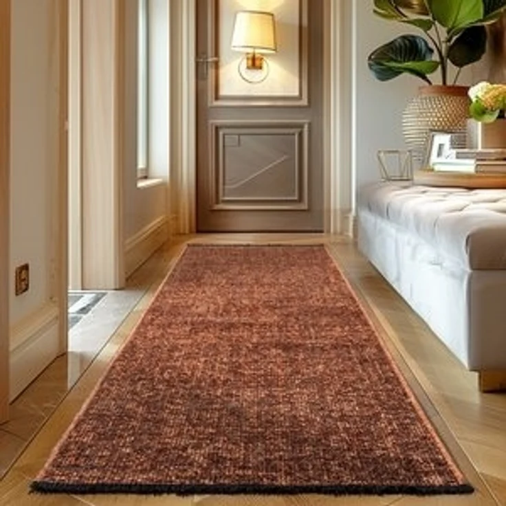 Carpettex Veloursteppich Boho Design, Rechteckig, Höhe: 7 mm, Baumwolle, Waschbarer Teppich, Boho-Stil, Wohnzimmer, Schlafzimmer – Bild 6