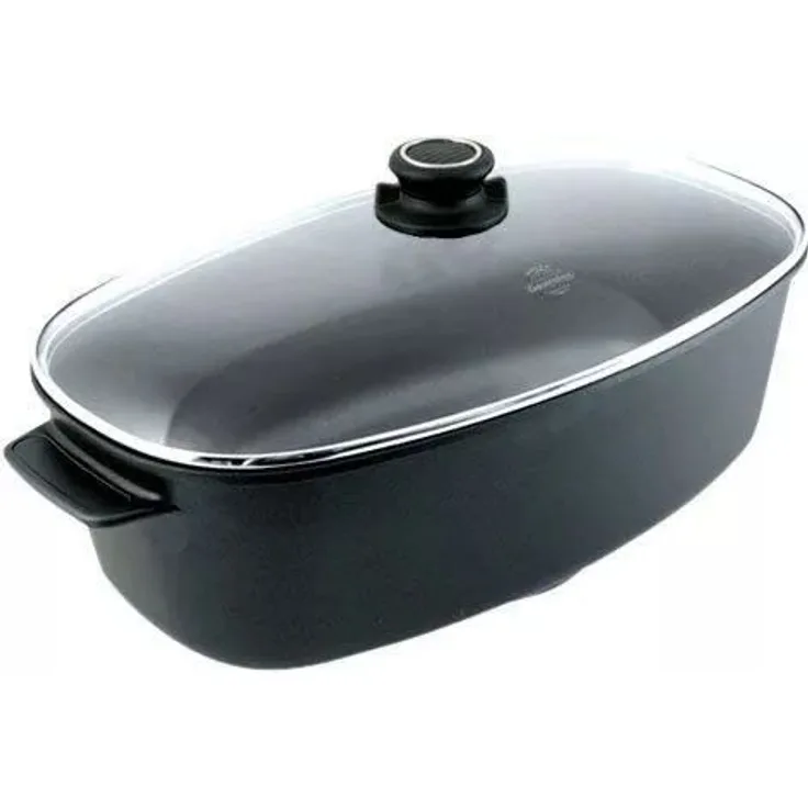 GASTROLUX Bräter 39 cm mit Glasdeckel