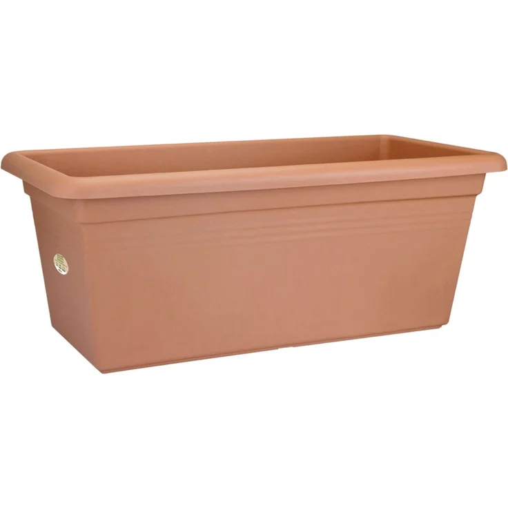 Elho Pflanztopf Green Basics Garden XXL tonrot 100 cm – Bild 1