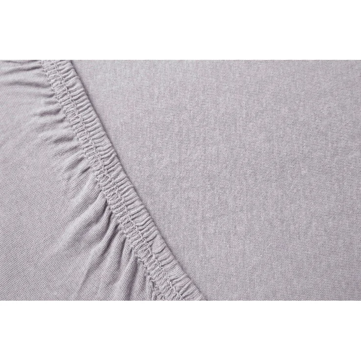 Hometex Premium Textiles Spannbettlaken Exclusive bis 25 cm Steghöhe, Jersey, Gummizug: rundum, 100% Baumwolle, Premium Qualität 160 g/m² – Bild 3