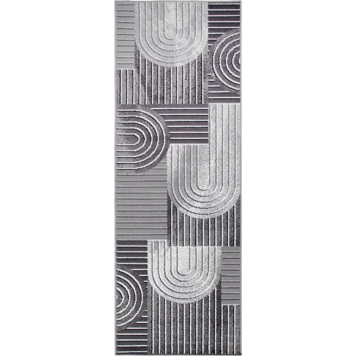 OTTO home Läufer Lyssandra, rechteckig, Höhe: 8 mm, 3D-Effekt, softer Kurzflor, pflegeleicht, leichter Glanz, Scandi-Look – Bild 3