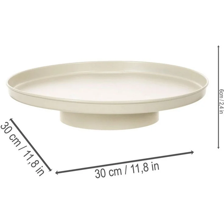 Florists Products Dekotablett Dekotablett Metall Rund für Pflanzen Kerzen Schmuck Dekoideen – Bild 4