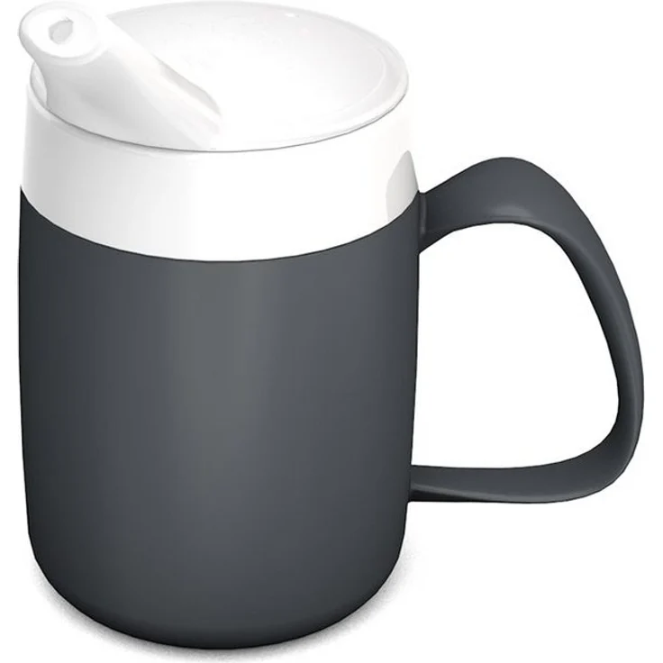 Ornamin Schnabelbecher ORNAMIN Becher mit Trink-Trick mit Schnabelaufsatz, Qualitätskunststoff, Trink-Trick I Trinkhilfe I bruchstabil I BPA-frei I Made in Germany – Bild 1
