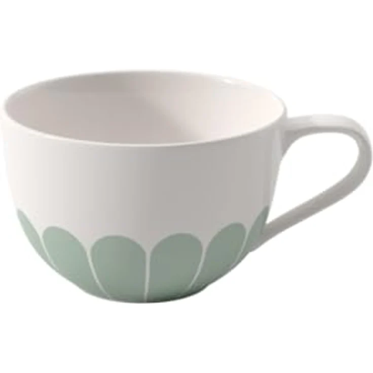 Villeroy & Boch Fleur Vert Frühstücksobertasse / Cappuccinoobertasse – Bild 2